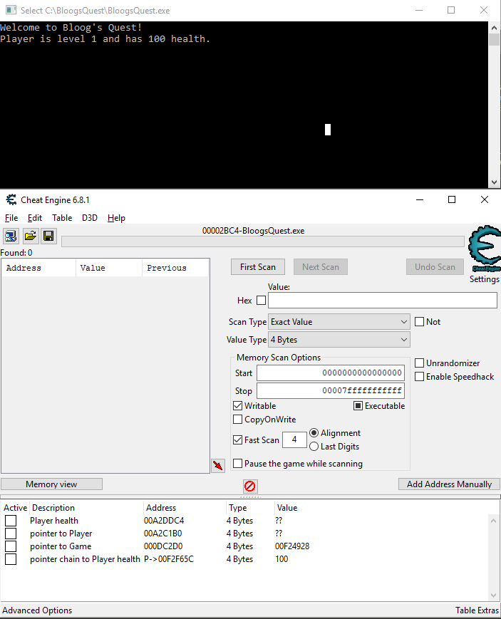 Cheat Engine :: View topic - Pointer Scanner with Dereferenced Base Address